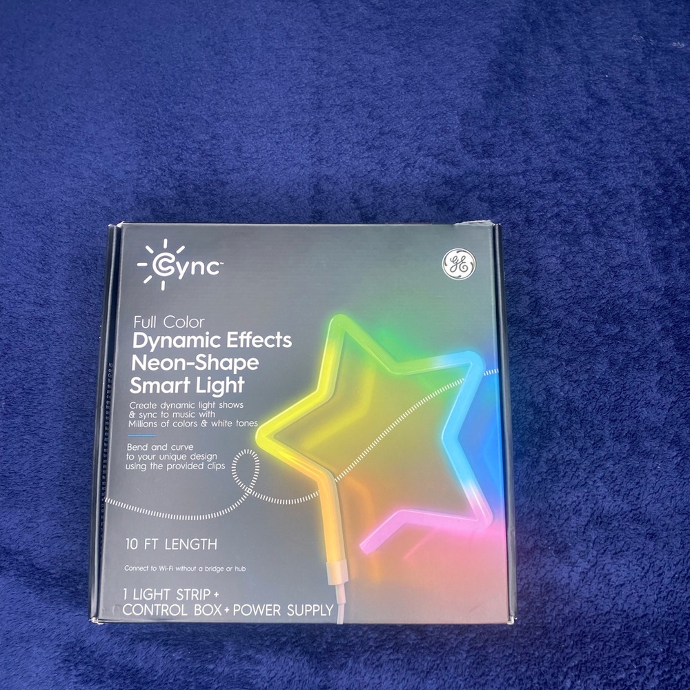 Multicolor Neon-Shape Smart Light